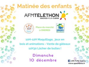 Matinée des enfants Téléthon 2017